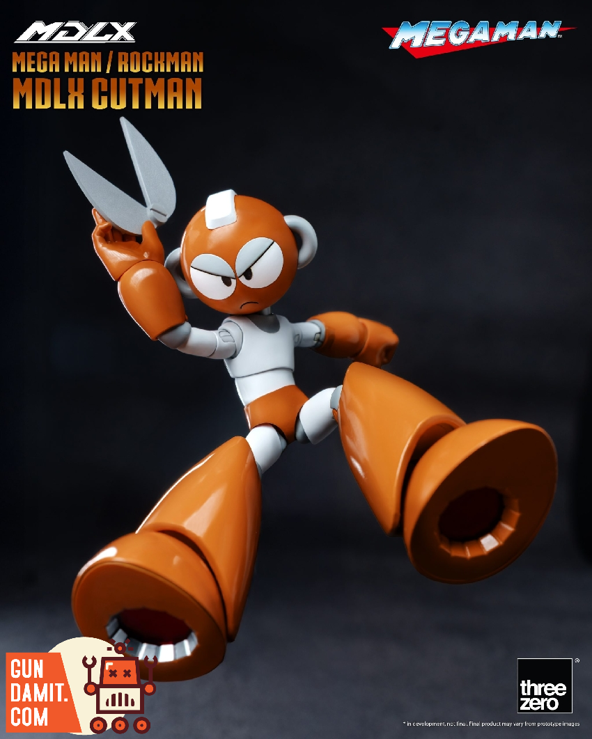 Threezero 3Z0837 Rockman Mega Man MDLX Cutman | GunDamit.com