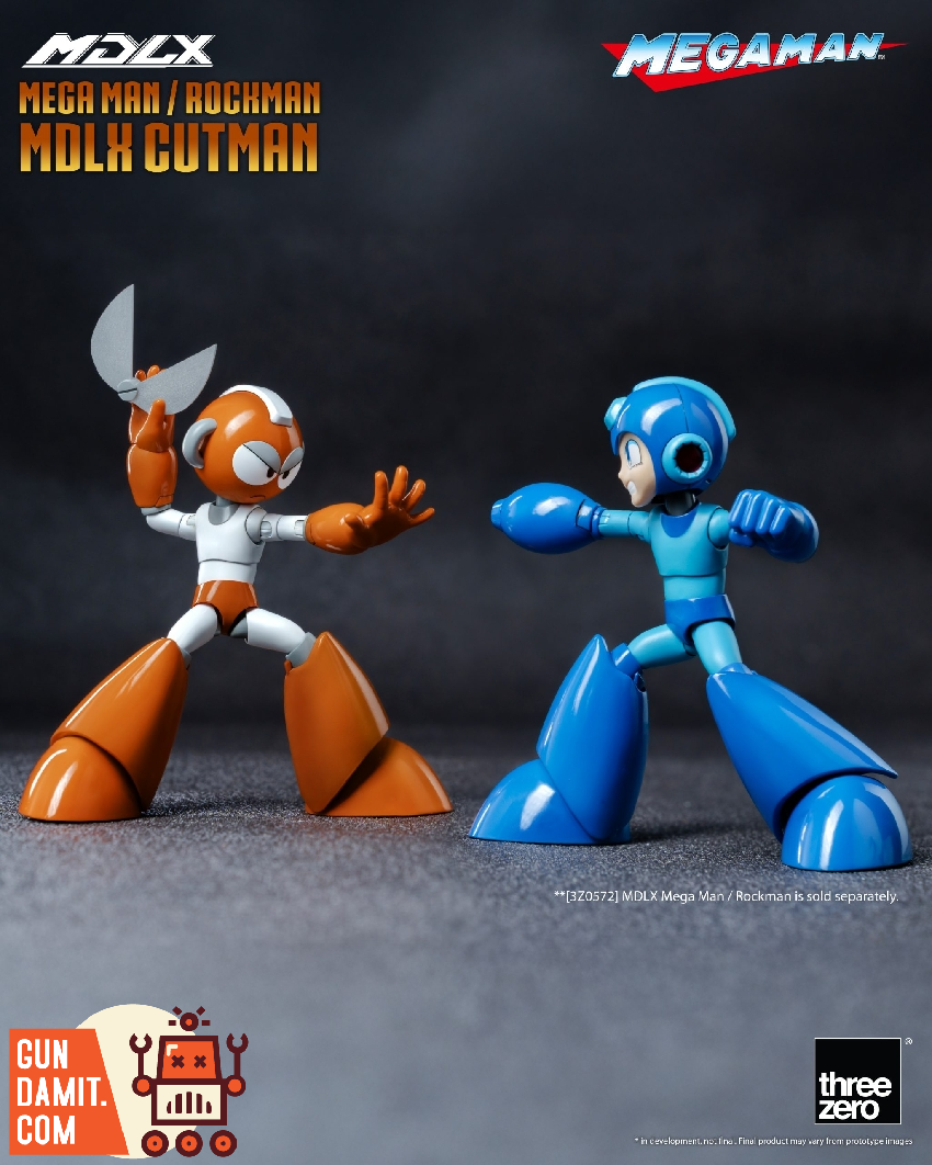 Threezero 3Z0837 Rockman Mega Man MDLX Cutman - GunDamit Store