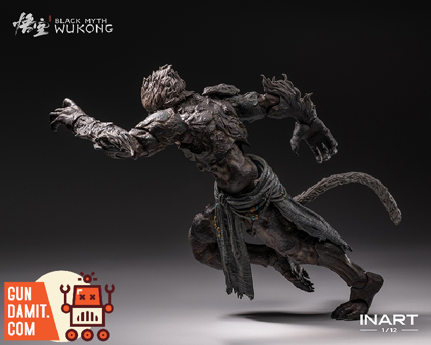 INART 1/12 Black Myth Wukong Stone Monkey Figure | GunDamit.com INART 1/12 Black Myth Wukong Stone Monkey Figure | GunDamit.com