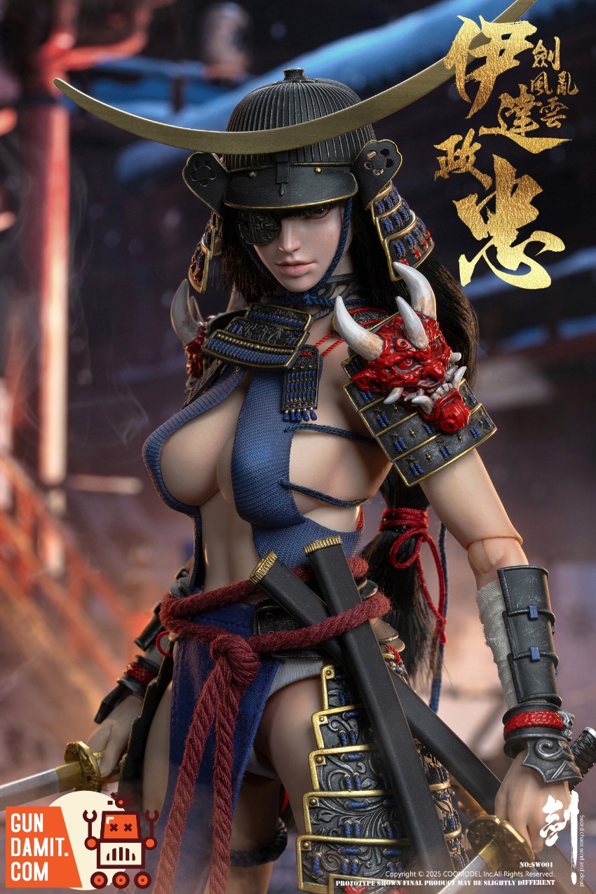 Coomodel 1/6 NO.SW001 Swords of Chaos Date Masamune Warrior Maiden