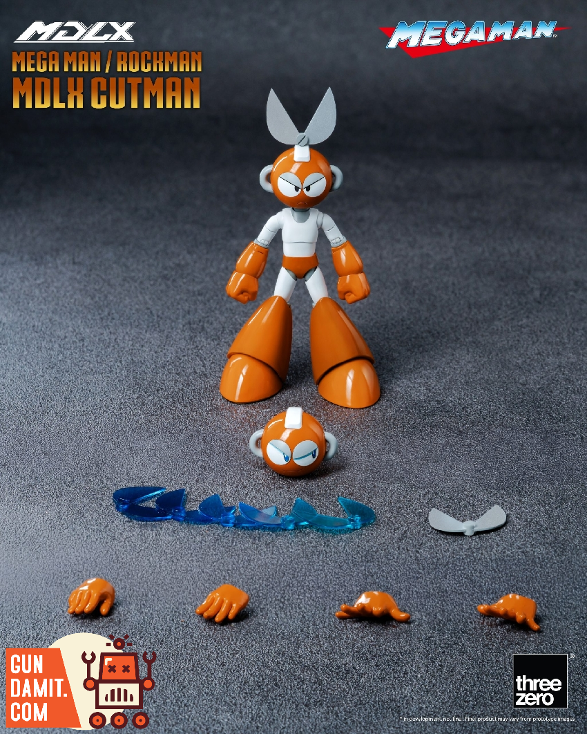 Threezero 3Z0837 Rockman Mega Man MDLX Cutman | GunDamit.com