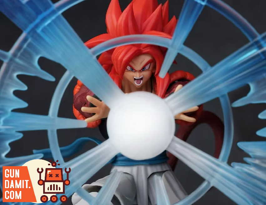 Kamione 03A Super Saiyan 4 Solid Red Hair Figure | GunDamit.com