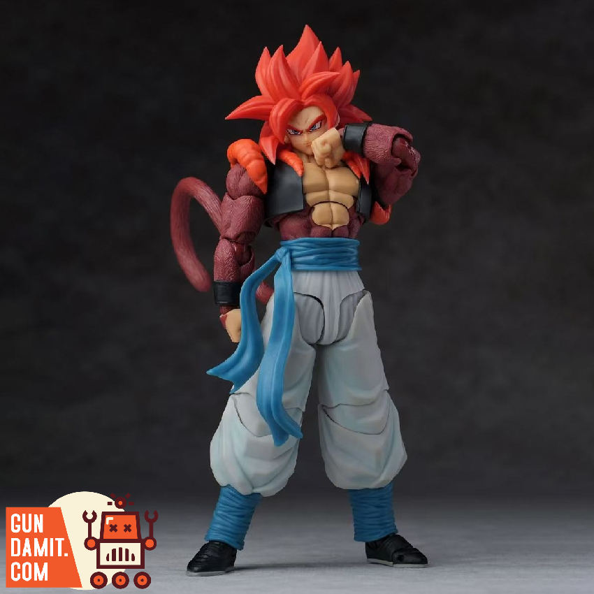Kamione 03A Super Saiyan 4 Solid Red Hair Figure | GunDamit.com