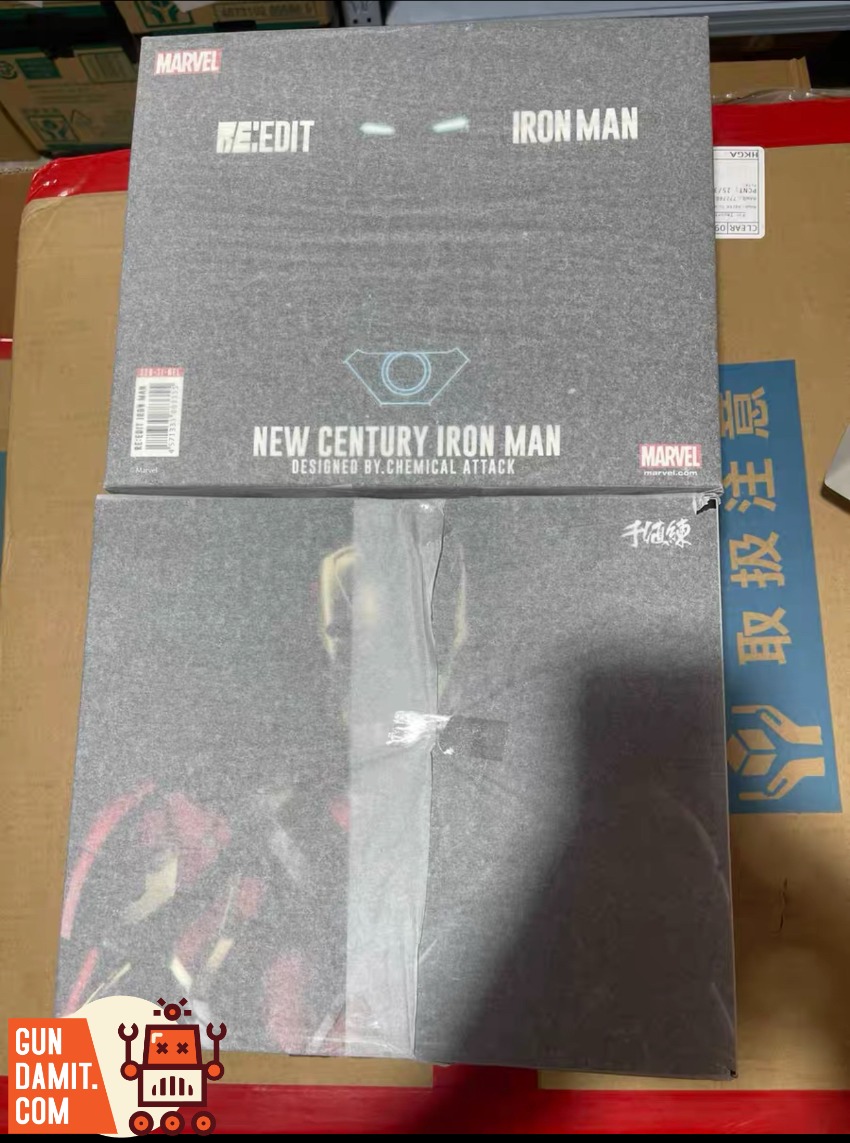 Sentinel Iron RE:EDIT Serial 09 Iron Man New Century Armor Version