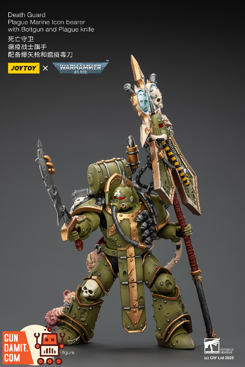 JoyToy JT02915 Warhammer 40K Death Guard Plague Marine | GunDamit.com