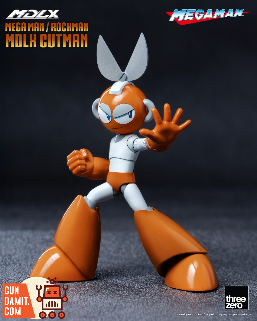 Threezero 3Z0837 Rockman Mega Man MDLX Cutman - GunDamit Store