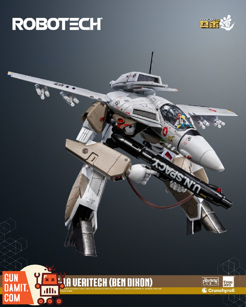 Threezero 3Z0306 ROBOTECH ROBO-DOU ROBOTECH VF-1A Veritech Ben