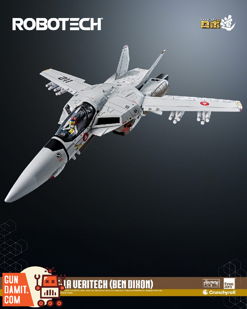 Threezero 3Z0306 ROBOTECH ROBO-DOU ROBOTECH VF-1A Veritech Ben