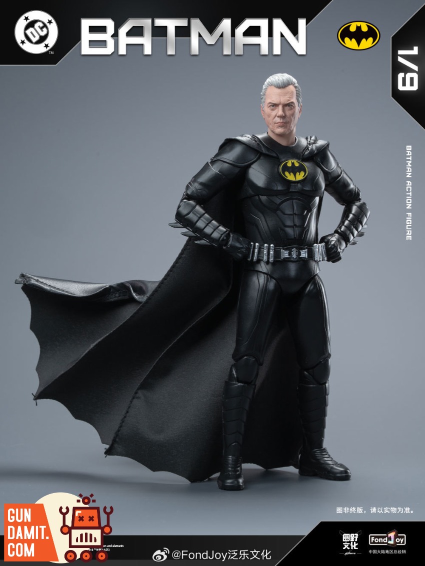 FondJoy ザ・バットマン フィギュア Fondjoy DC Figure 2022 New Batman real head sculpt 1/9 scale