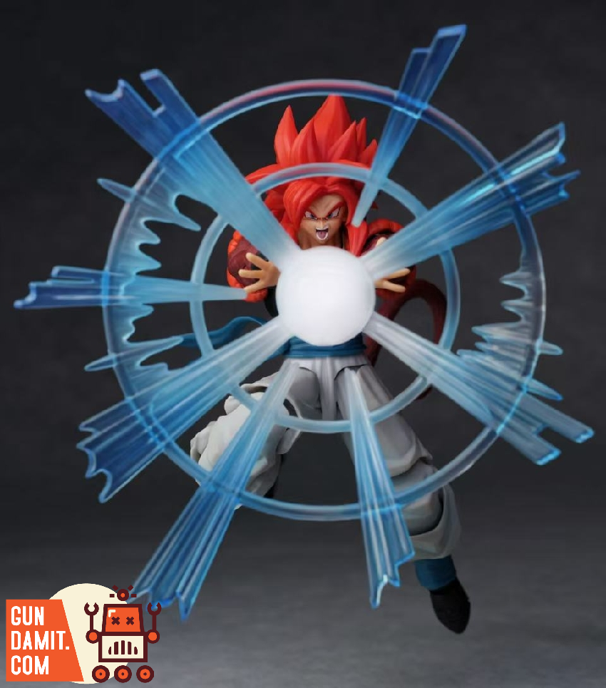 Kamione 03A Super Saiyan 4 Solid Red Hair Figure | GunDamit.com