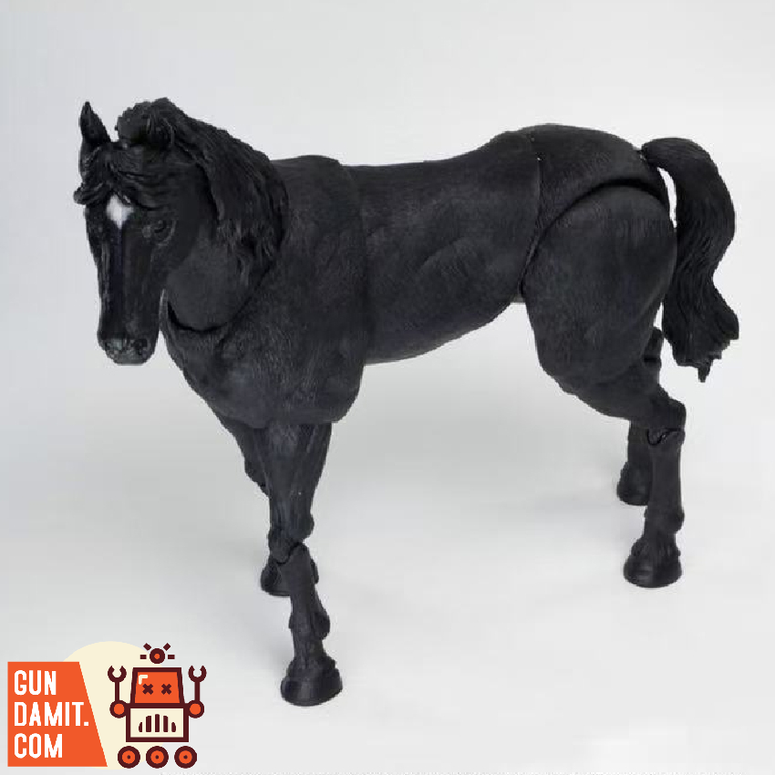 Quasimode ‎クオシモード Young Black Horse アナログ Nottaa JiangHu 1/12 Black Horse Calm Version Figure | GunDamit.com