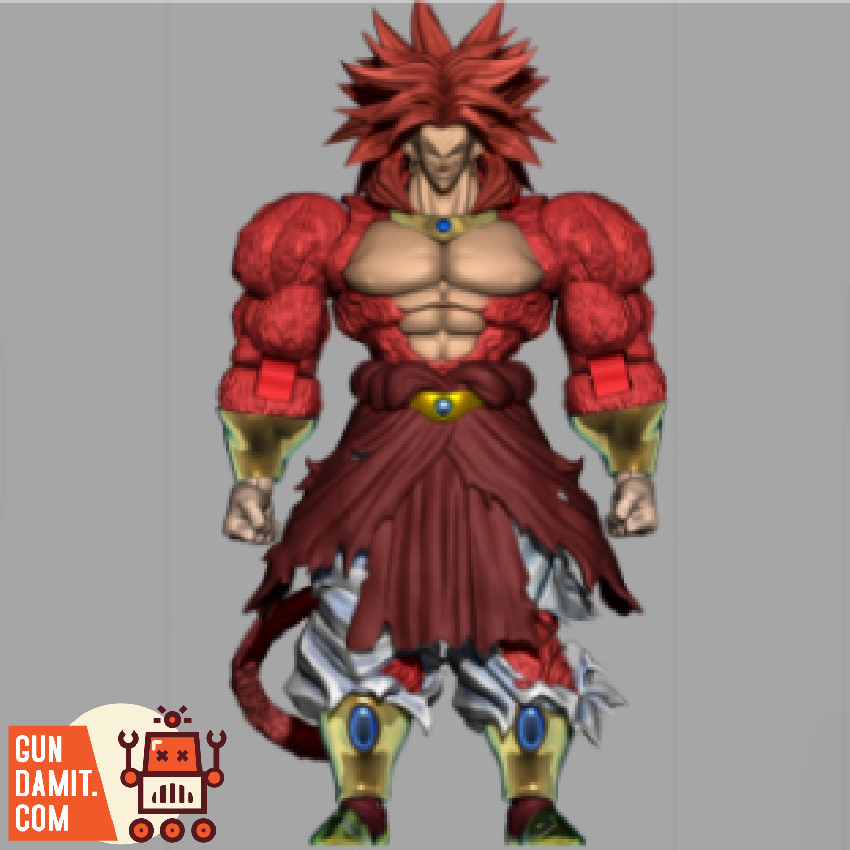 Reviews of ZT Studio 1/12 Super Saiyan 4 Red Hair Battle-damaged Ver.