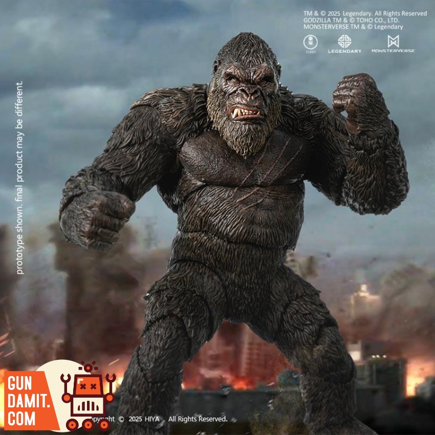 Hiya Toys EBG0241 Godzilla vs Kong Kong 2.0 Figure | GunDamit.com