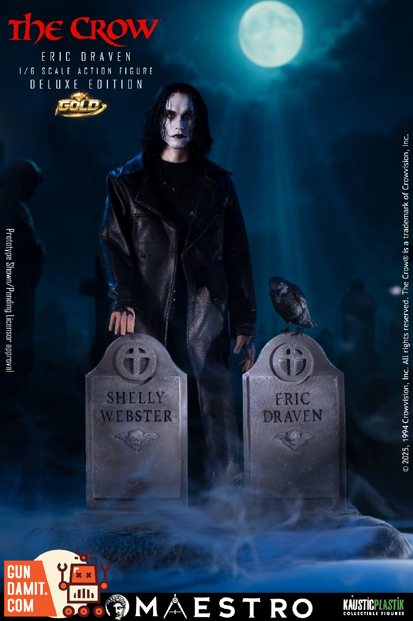 Infinite X Kaustic Plastik 1/6 Crow Eric Draven Deluxe | GunDamit.com