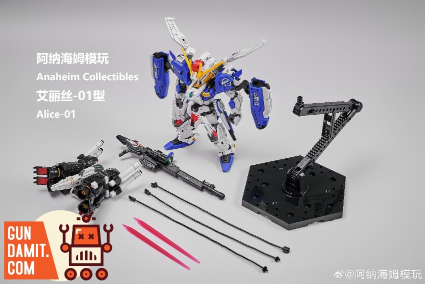 【新品・送料無料】 MXSD Alice-01 アリス01型 海外製品 Anaheim Collectibles Alice-01 EX Model Kit | GunDamit.com