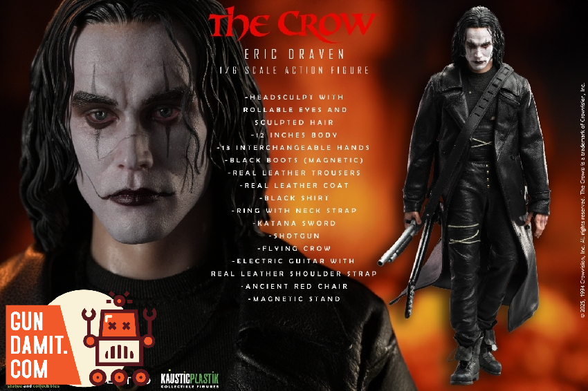 Infinite X Kaustic Plastik 1/6 Crow Eric Draven Regular | GunDamit.com