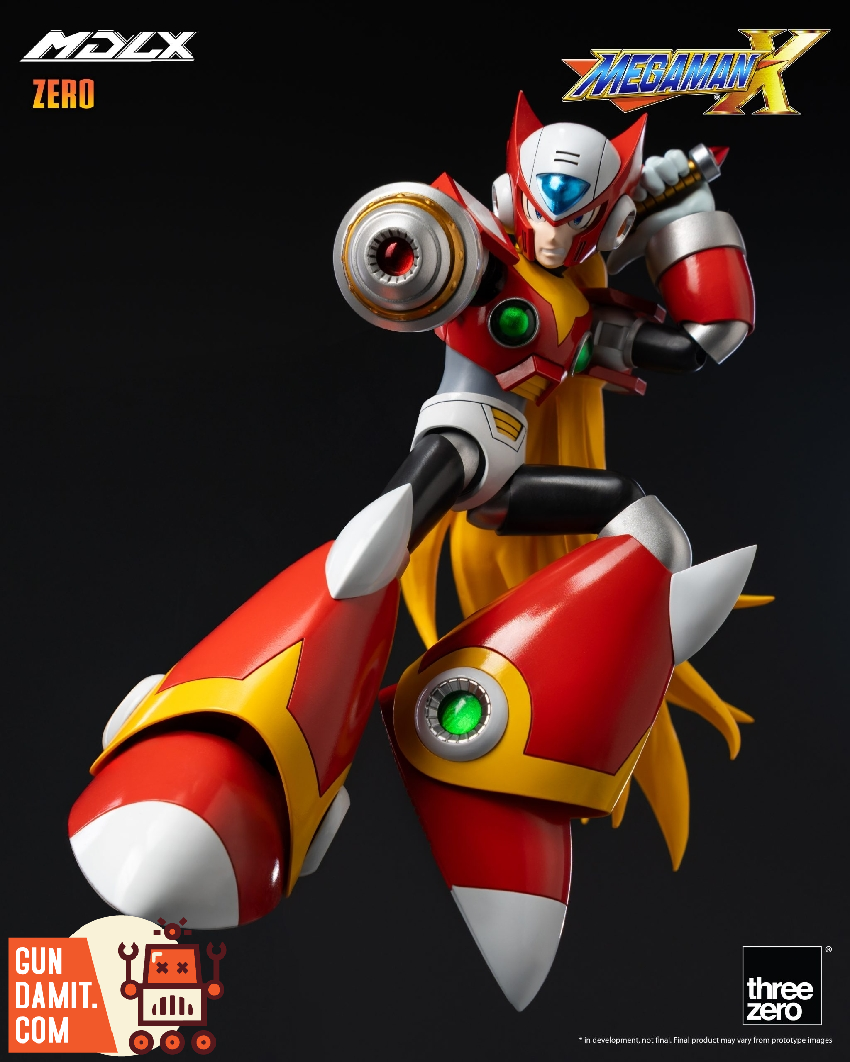 Threezero 3Z0574 Rockman X / Mega Man X MDLX Zero - GunDamit Store