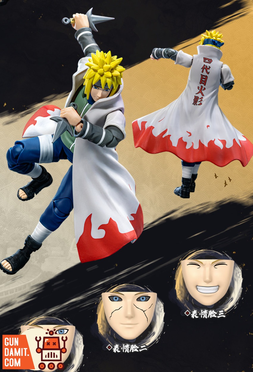 Blokees Naruto Champion Class Minato Namikaze Kit | GunDamit.com