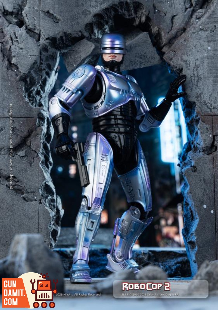 Hiya Toys ESR0302 RoboCop 2 Movie Figure Pre-Order | GunDamit.com