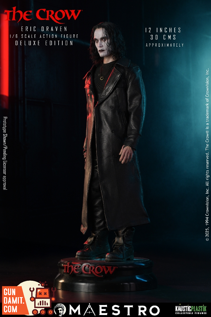 Infinite X Kaustic Plastik 1/6 Crow Eric Draven | GunDamit.com