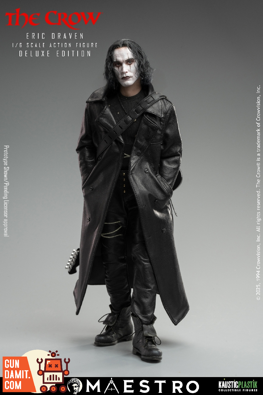 Infinite X Kaustic Plastik 1/6 Crow Eric Draven | GunDamit.com