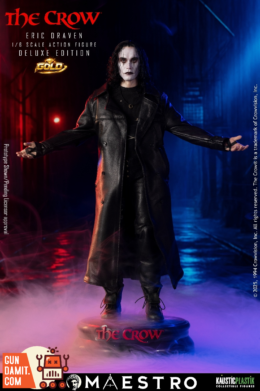 Infinite X Kaustic Plastik 1/6 Crow Eric Draven Deluxe | GunDamit.com