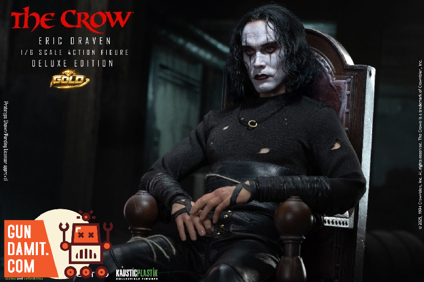 Infinite X Kaustic Plastik 1/6 Crow Eric Draven Deluxe | GunDamit.com