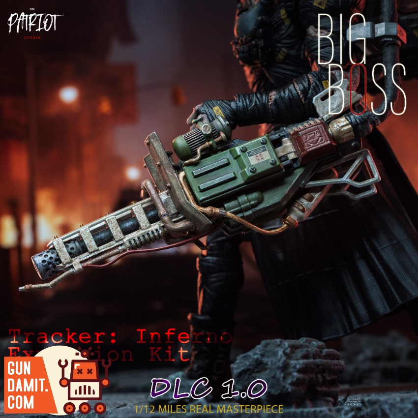 Patriot Studio 1/12 DLC1.0 Big Boss Expansion Kit | GunDamit.com