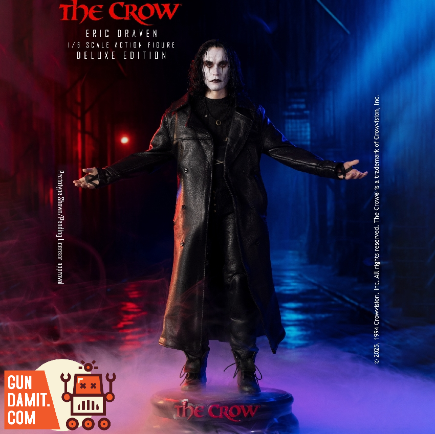 Infinite x Kaustic Plastik Eric Draven 1/6 Deluxe Ver. | GunDamit.com