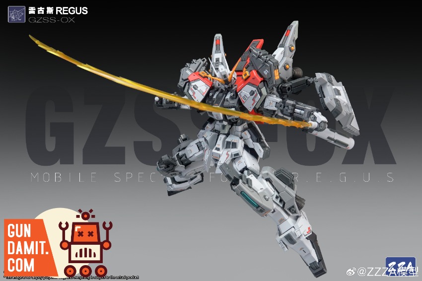 ZZA Model 1/100 GZSS-OX01 Regus Model Kit | GunDamit.com
