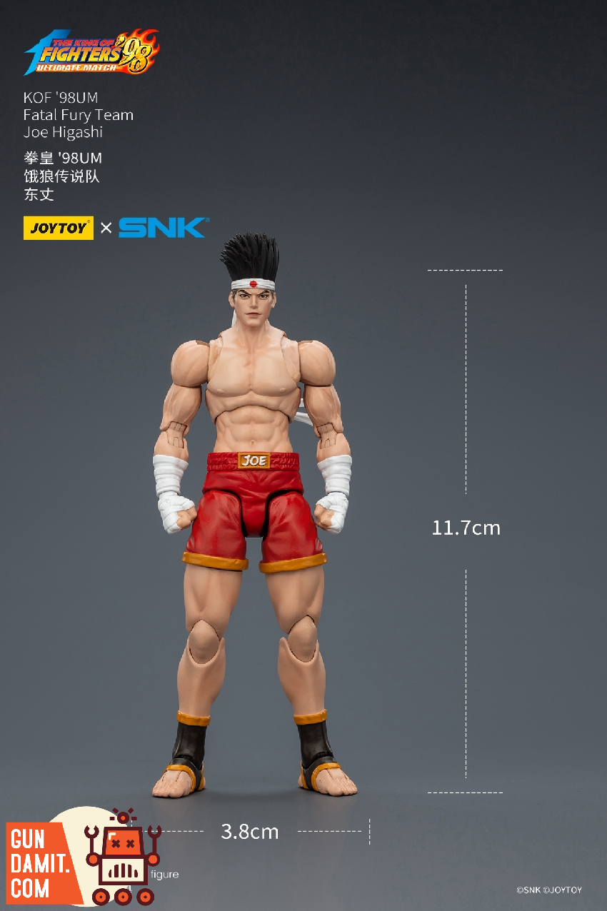 JoyToy JT03332 1/18 KOF 98UM Joe Higashi Figure | GunDamit.com