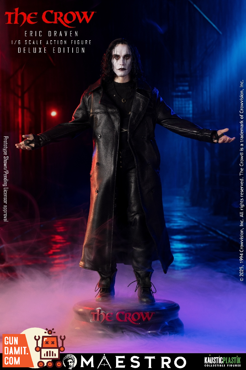 Infinite x Kaustic Plastik Eric Draven 1/6 Deluxe Ver. | GunDamit.com