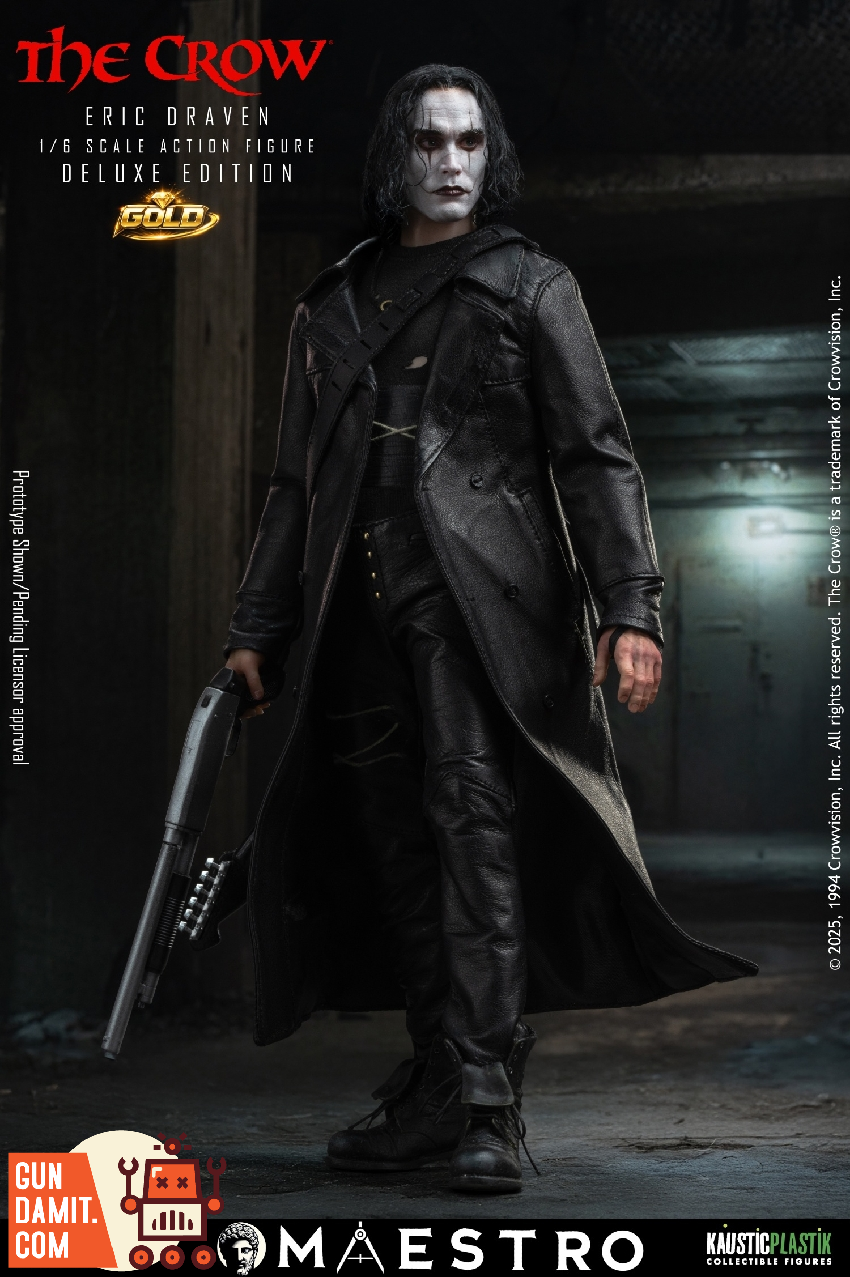 Infinite X Kaustic Plastik 1/6 Crow Eric Draven Deluxe | GunDamit.com