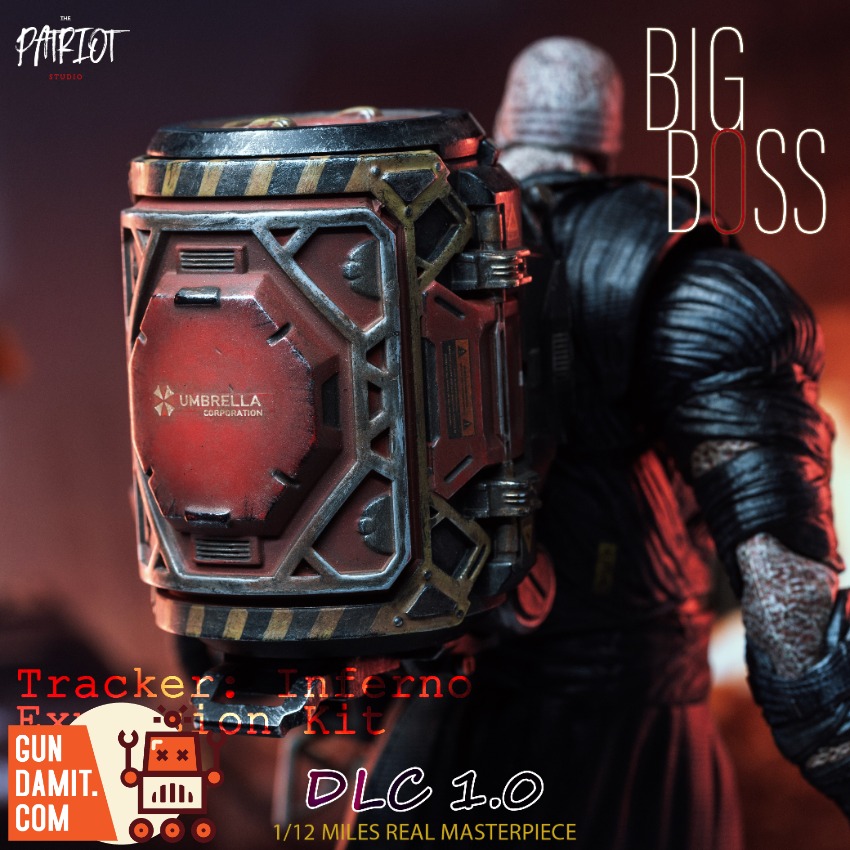 Patriot Studio 1/12 DLC1.0 Big Boss Expansion Kit | GunDamit.com
