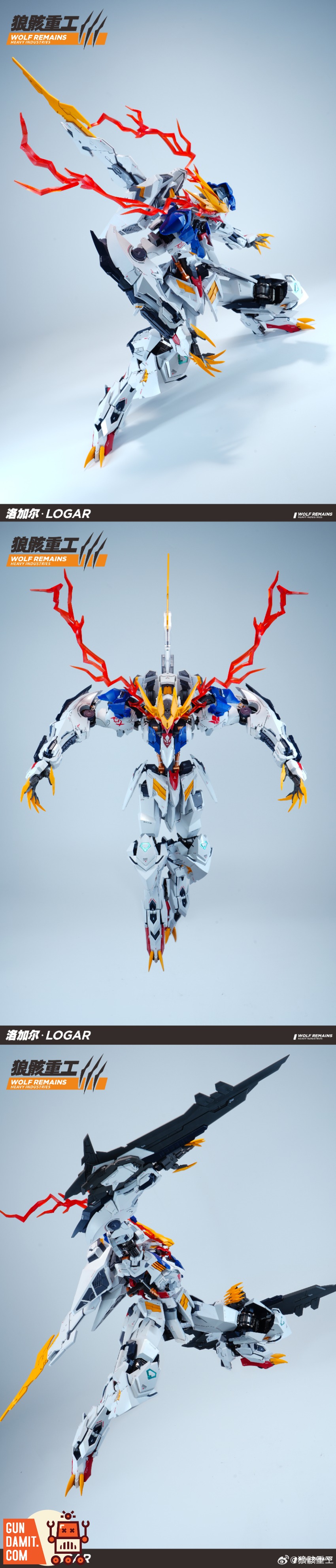 Wolf Remains Heavy Industries 1/60 Logar Wolf King | GunDamit.com