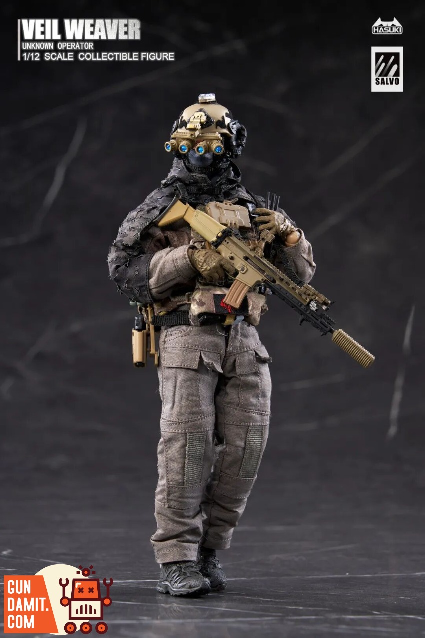 HASUKI 1/12 SA-04 Nightweaver Collectible Figure | GunDamit.com