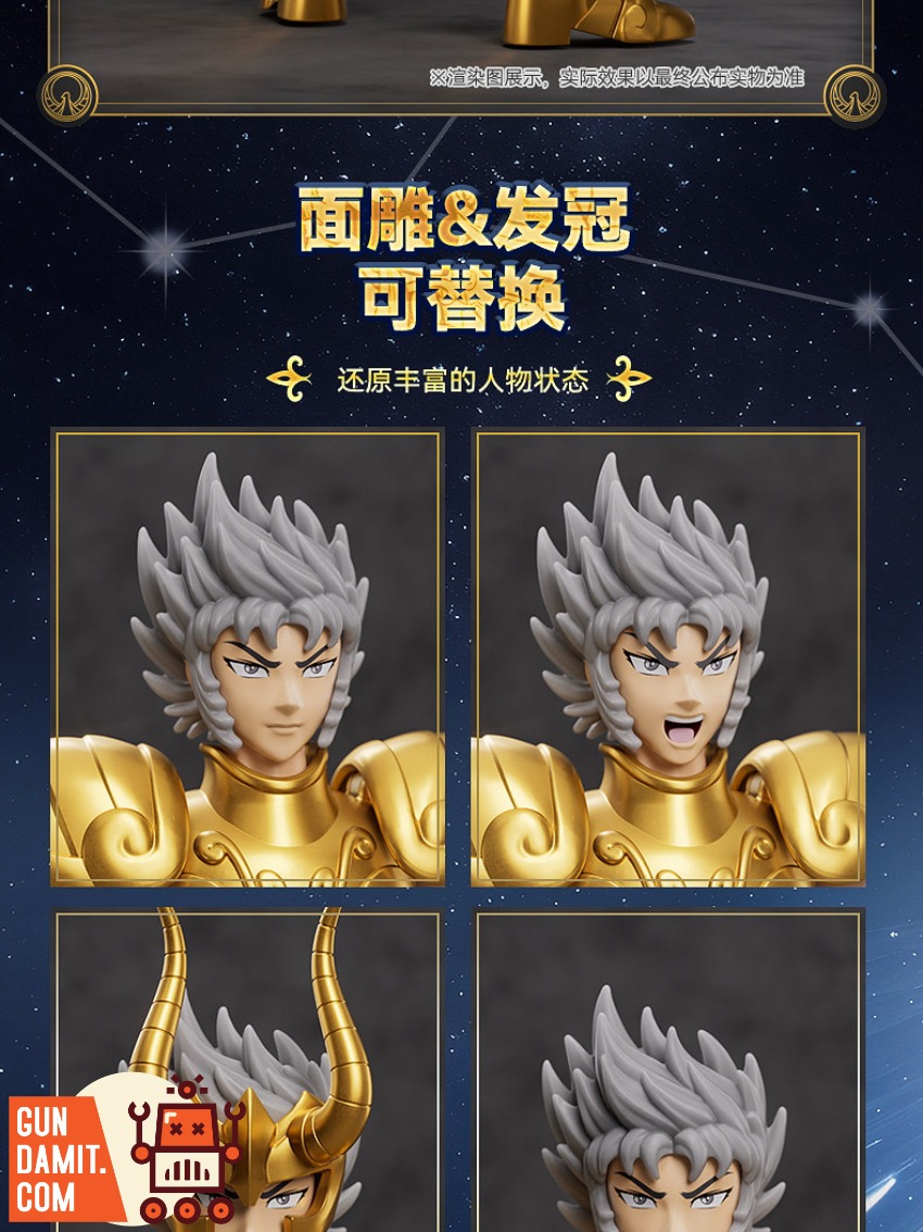 Blokees Saint Seiya Champion Capricorn Shura Model | GunDamit.com