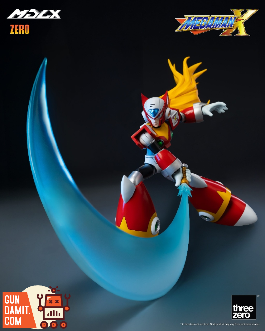 Threezero 3Z0574 Mega Man X MDLX Zero Figure | GunDamit.com