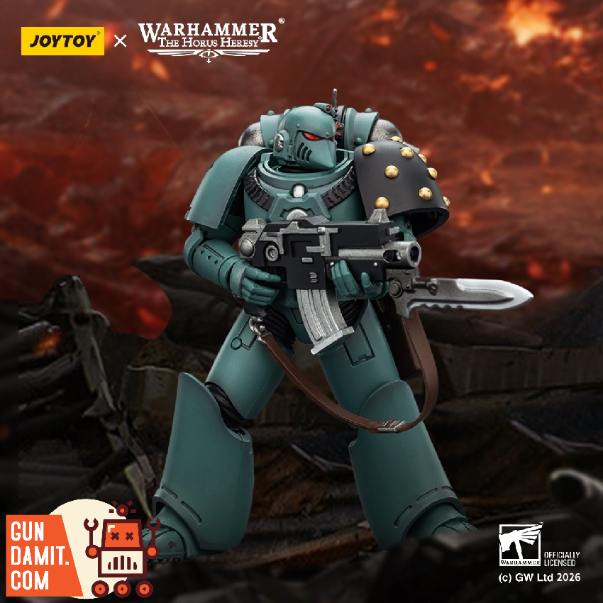 [Coming Soon] JoyToy* JT02977 1/18 Warhammer The Horus Heresy Sons of Horus MKVI Tactical Legionary