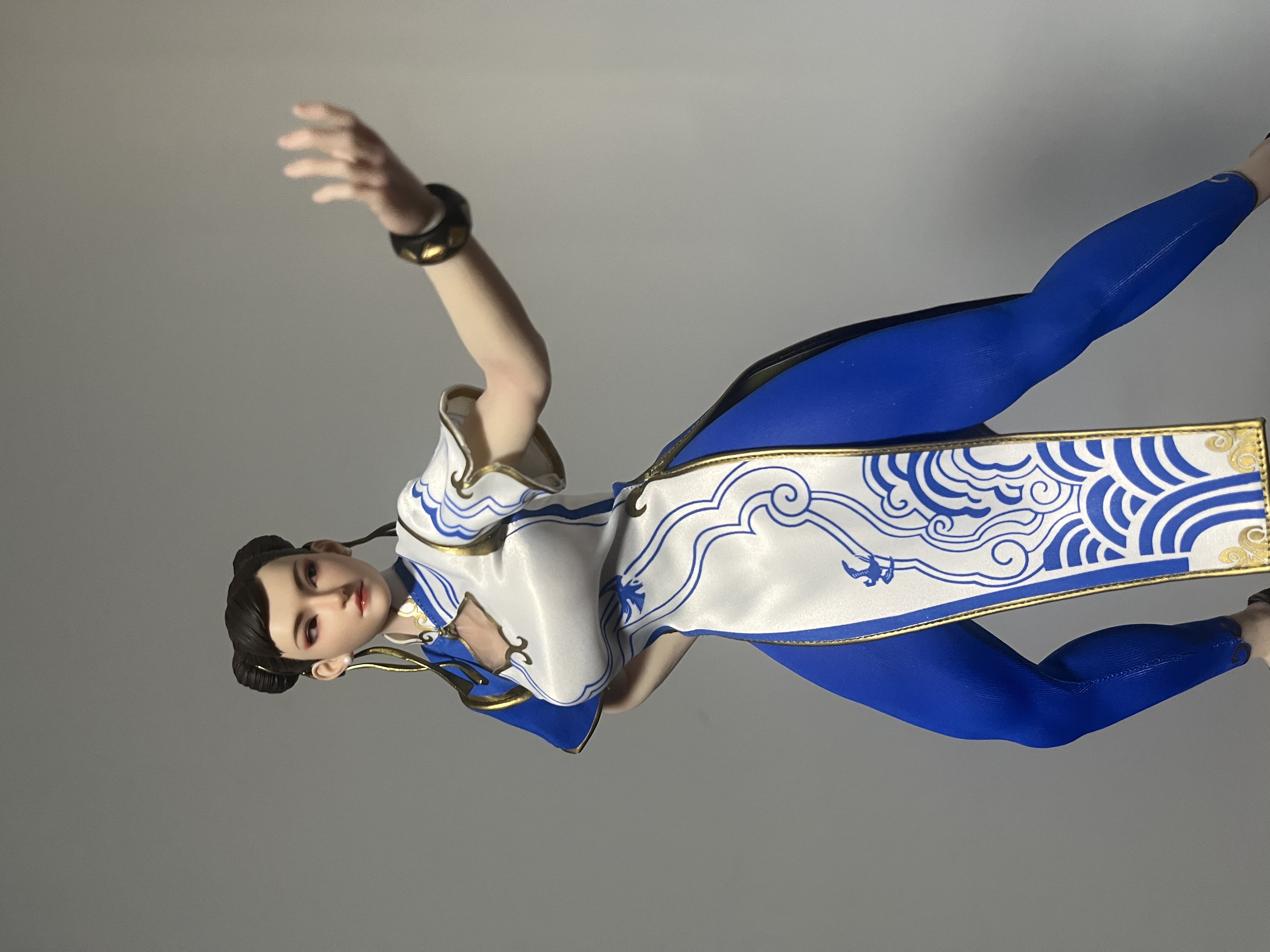 Reviews of Play Toy 1/6 P026 Fighting Goddess Chun-Li Blue