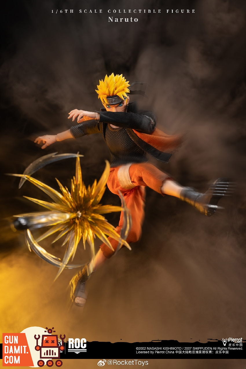 Rocket Toys ROC-012 Naruto Battle Outfit 1/6 | GunDamit.com