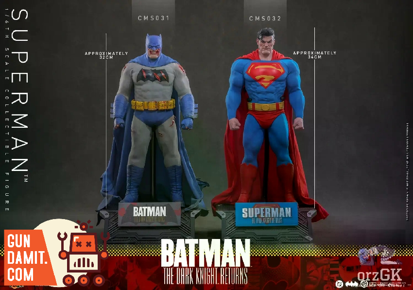 Hot Toys CMS032 Batman Dark Knight Returns Superman | GunDamit.com