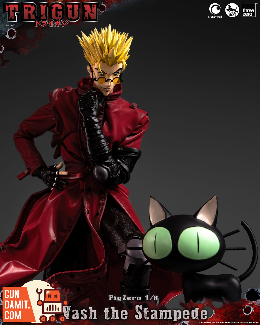 Pre-Order] Threezero 3Z0588 TRIGUN FigZero Vash | GunDamit.com