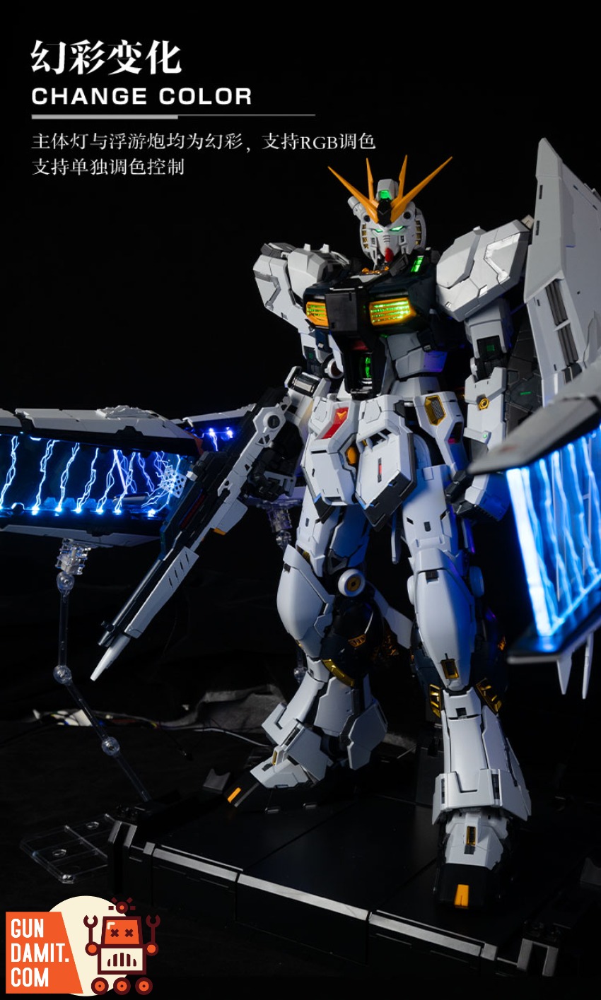 Unicorn Art PGU RX-93 LED Deluxe Gundam Unit | GunDamit.com
