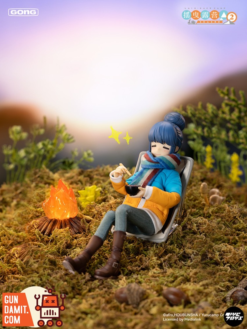 GONG Pop Mart Laid-Back Camp Rin Shima Figure
