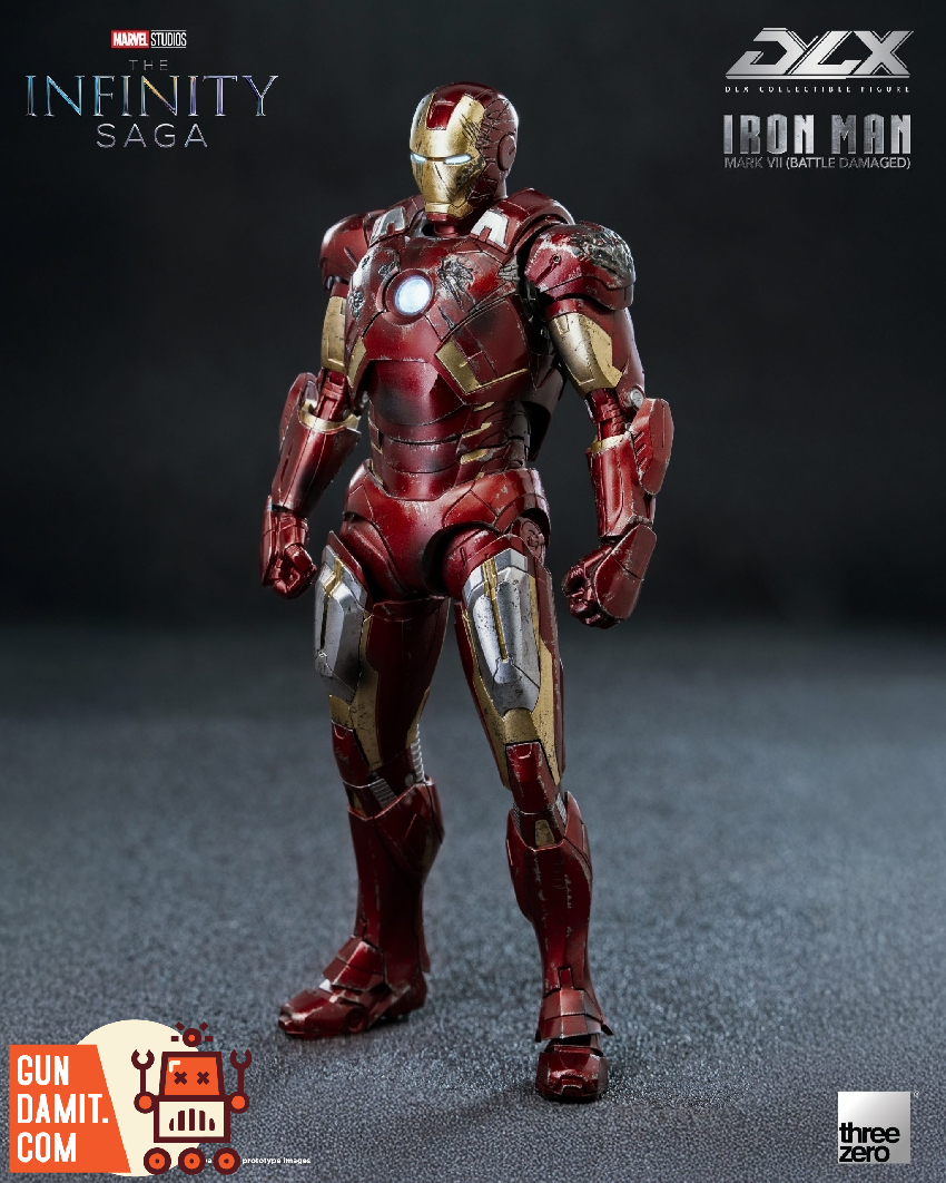 Pre-Order] Threezero 3Z0969 Iron Man Mark 7 DLX | GunDamit.com
