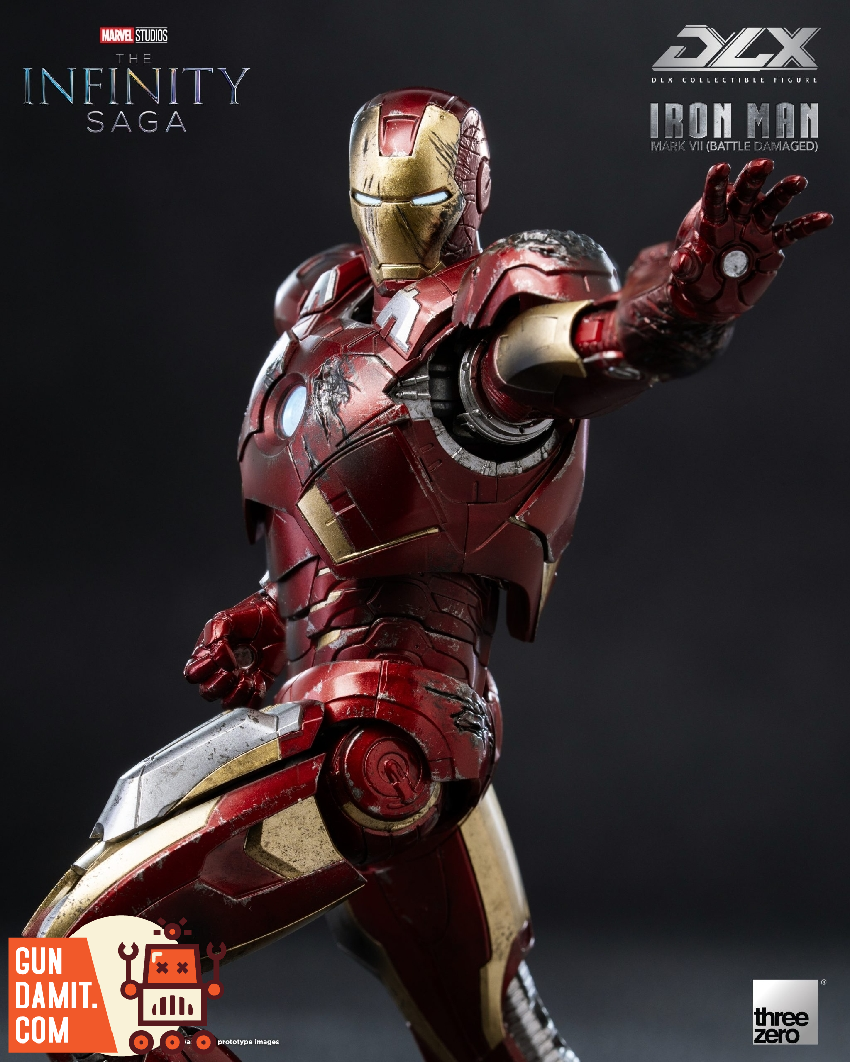 Pre-Order] Threezero 3Z0969 Iron Man Mark 7 DLX | GunDamit.com
