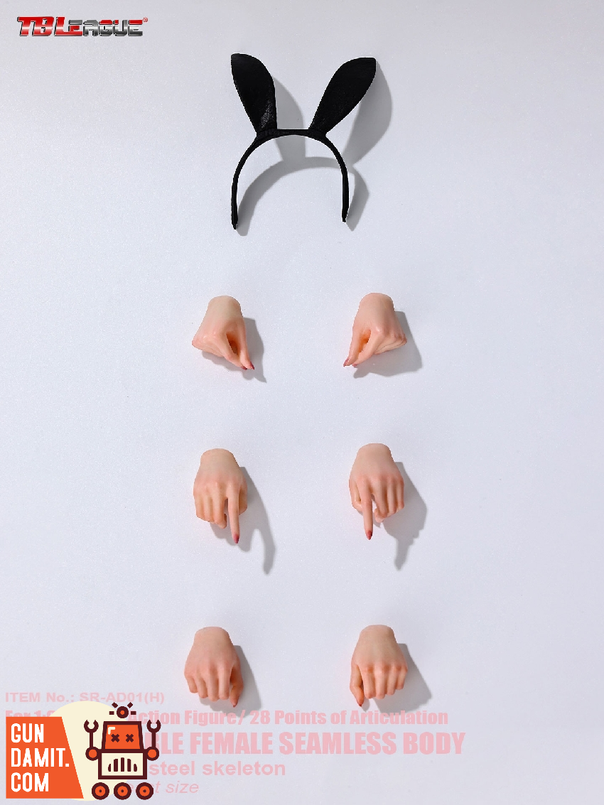 TBLeague 1/6 SR-AD01H Platinum-Grade Silicone Collectible Series
