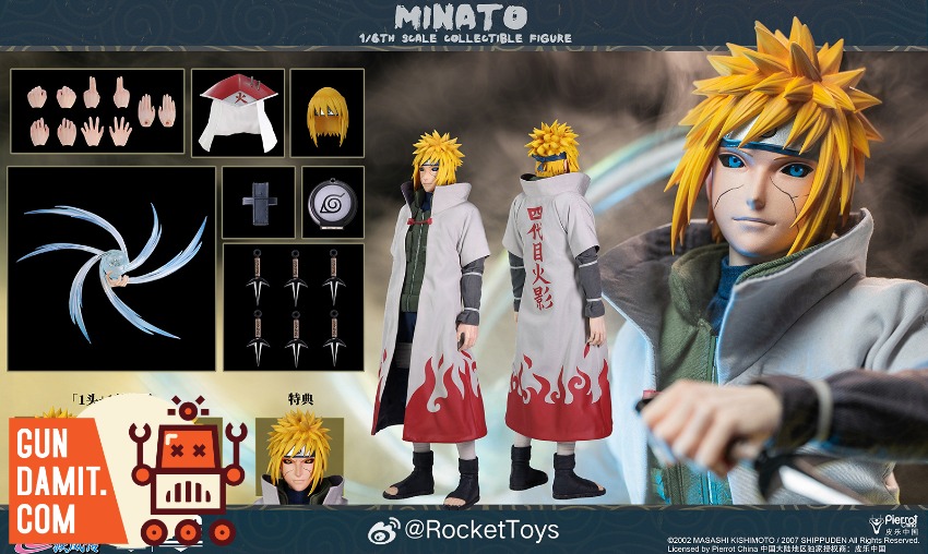 Rocket Toys 1/6 Licensed Naruto Namikaze Minato | GunDamit.com