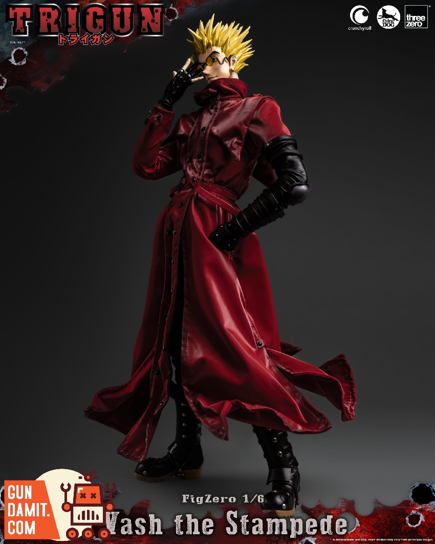 Pre-Order] Threezero 3Z0588 TRIGUN FigZero Vash | GunDamit.com